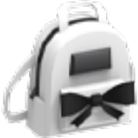 White-Designer-Backpack