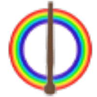 Rainbow-Wand